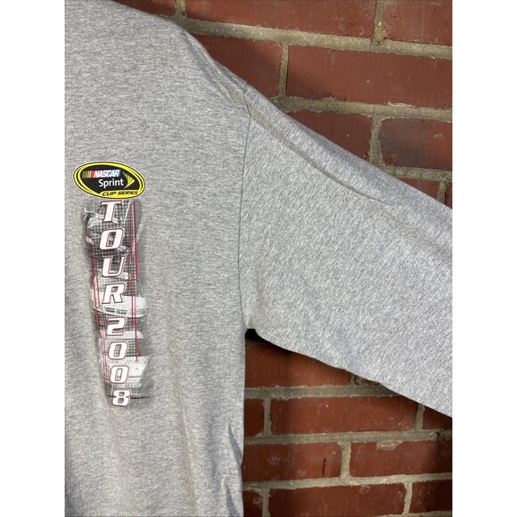 Vintage Y2k NASCAR SPRINT 2008 Tour Long Sleeve Racing Schedule Adult Sz Large - Picture 5 of 7